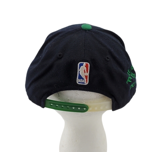 Adidas Boston Celtics Hat Tunestar 2013 Draft Blk Grn Ball Cap Men OS SnapBack - Picture 8 of 12